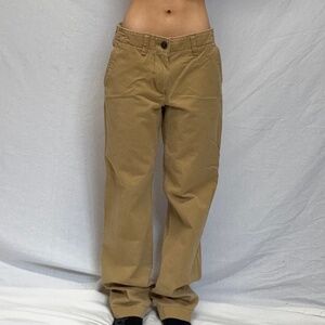 American eagle tan trousers